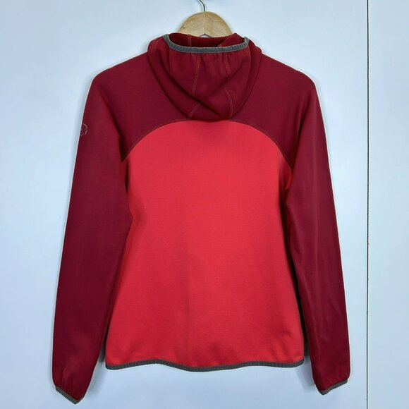 Outdoor Research Jacket Womens Size Medium Red Full Zip Hood Outdoor Hiking - Picture 2 of 3